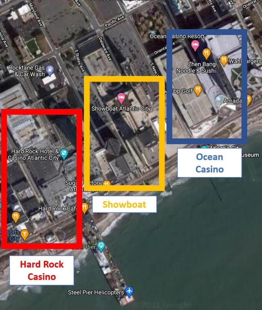 Sleep Six Cozysuites, 1Br 2Ba On The Boardwalk Atlantic City Buitenkant foto